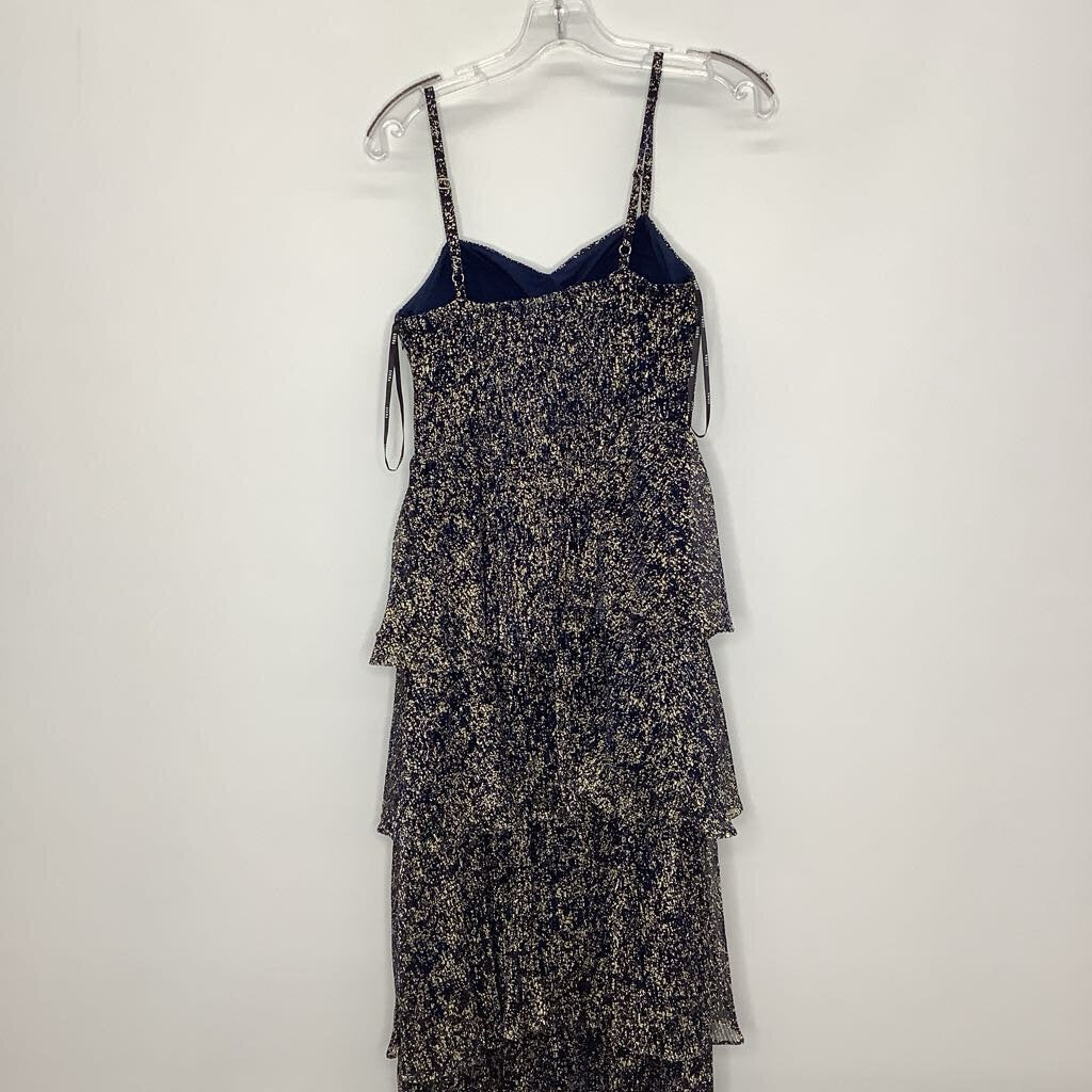 Dress XS/2 Blue/Gold