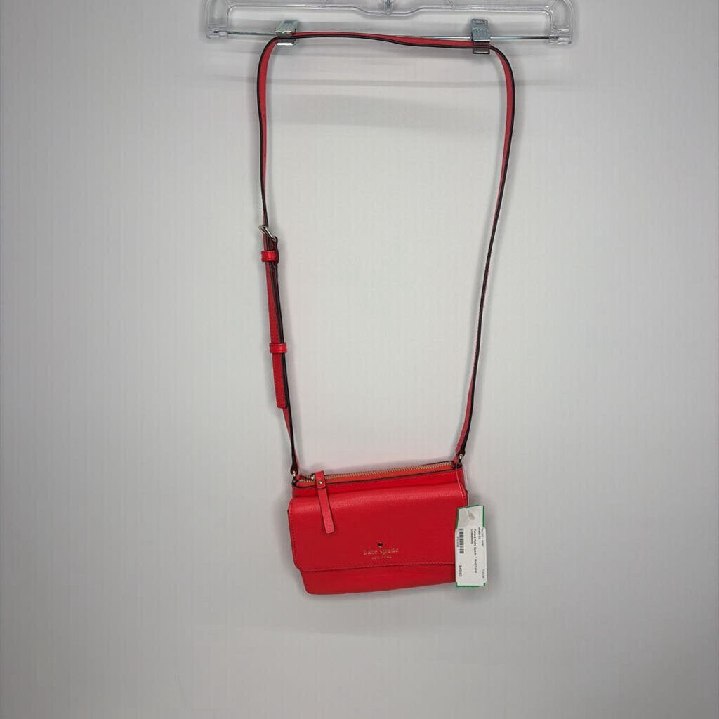 Kate Spade Purses Crossbody Red Coral
