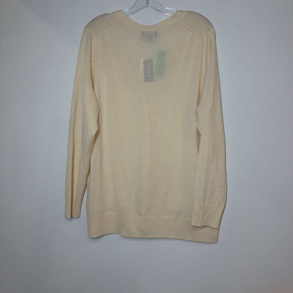 Cardigan 2X Plus Cream