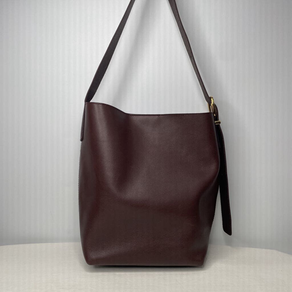 Madewell Clothing Purses Small Tote Chocolate Brown
