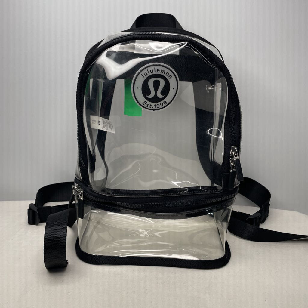 Lululemon Backpack Small Backpack Clear/Black