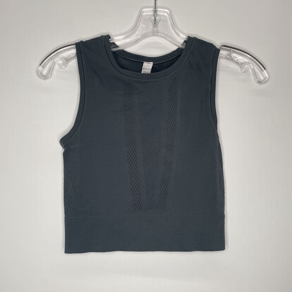 Athleta Athletic Tops S Gray