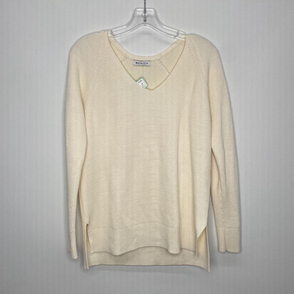 Athleta Sweater M Ivory