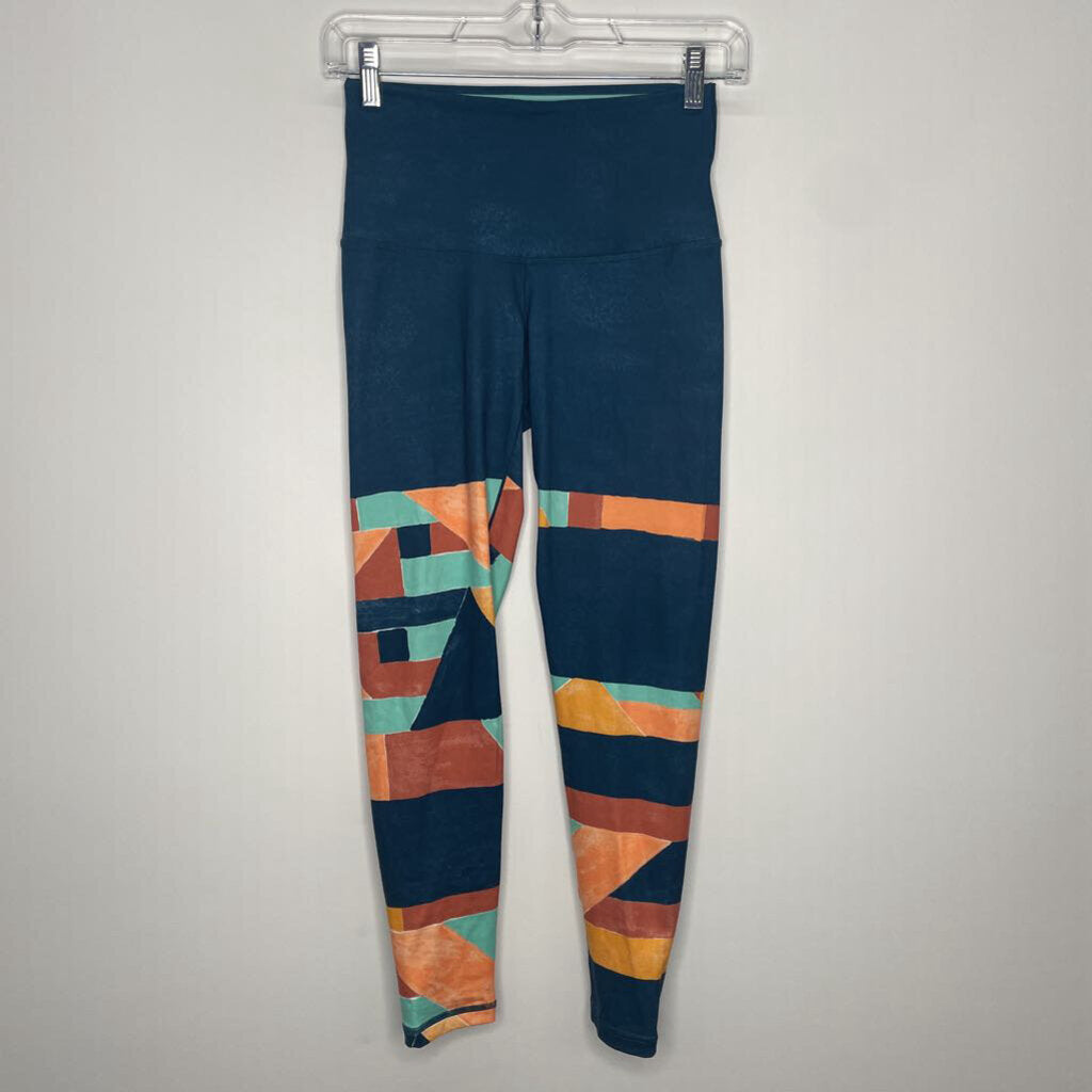 Prana Athletic Bottoms XS Blue/Orange