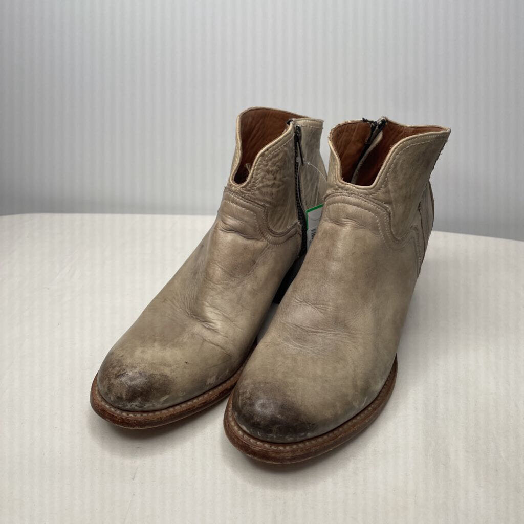 Lucchese Boots 8.5 Cream