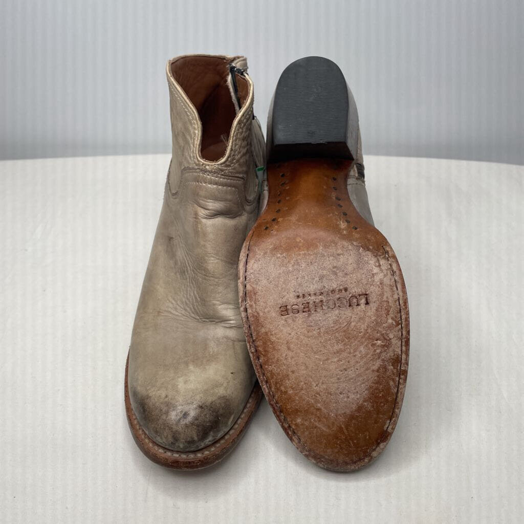 Lucchese Boots 8.5 Cream