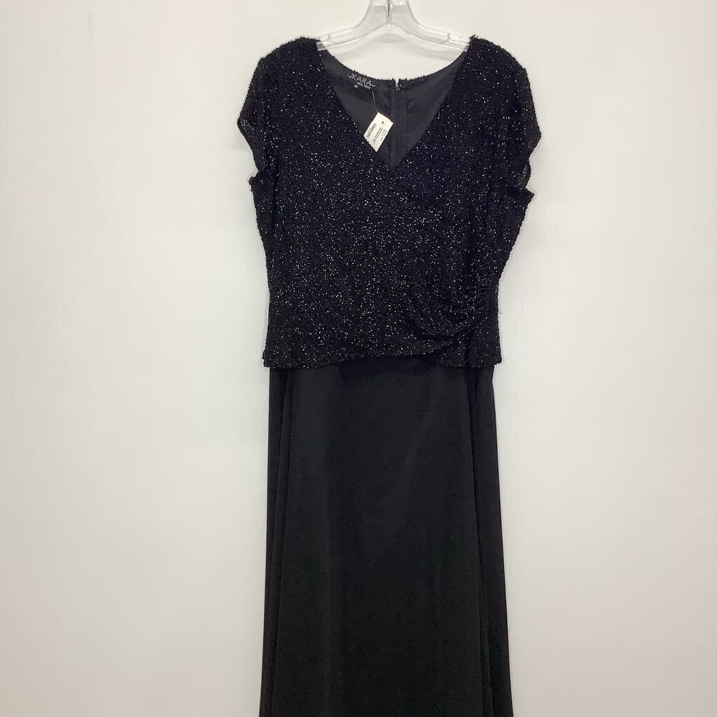Jkara Formal Wear 12/L Black/Beaded