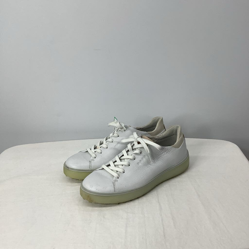 Ecco Shoes 9/9.5 White/Peach