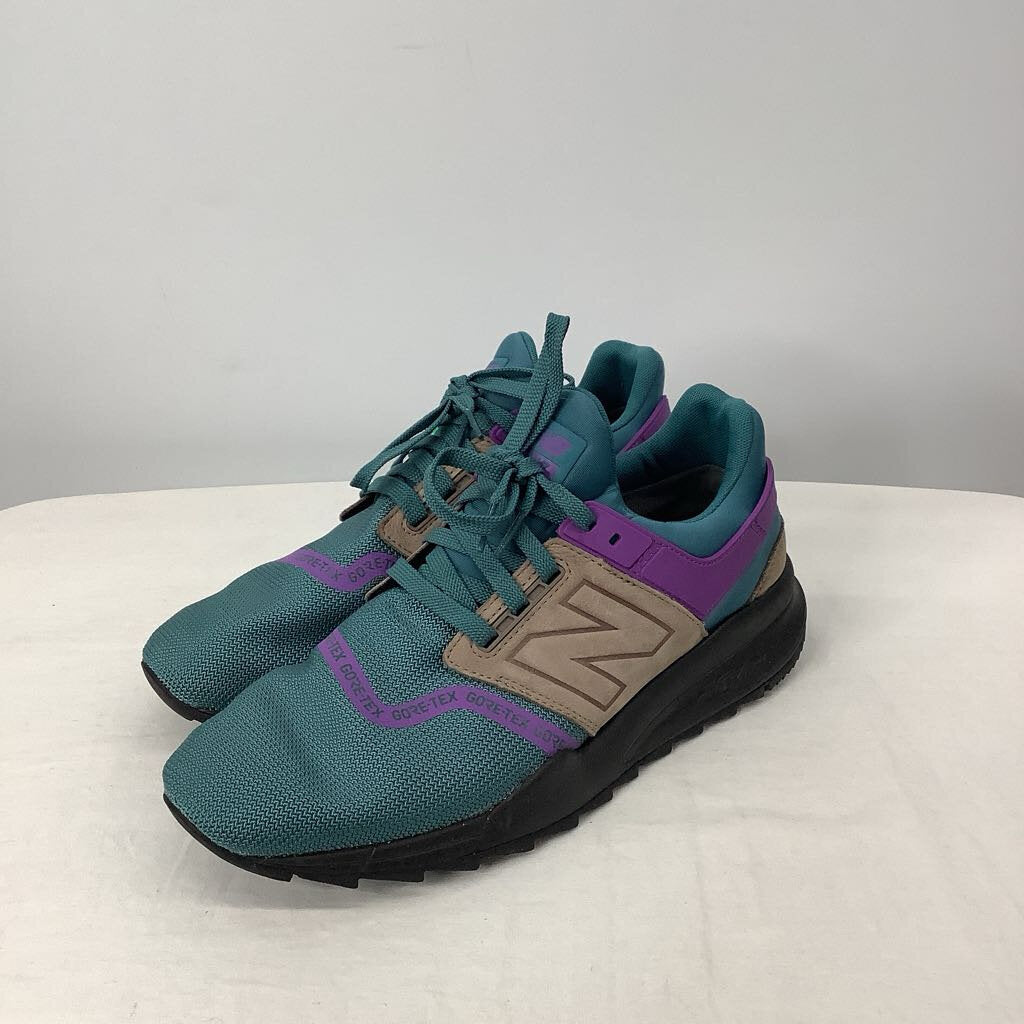 New Balance Shoes Men's 9.5 Teal/Purple/Tan