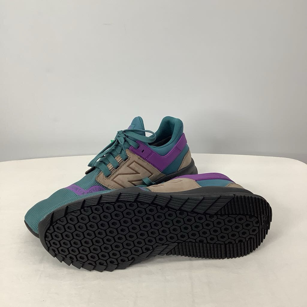 New Balance Shoes Men's 9.5 Teal/Purple/Tan