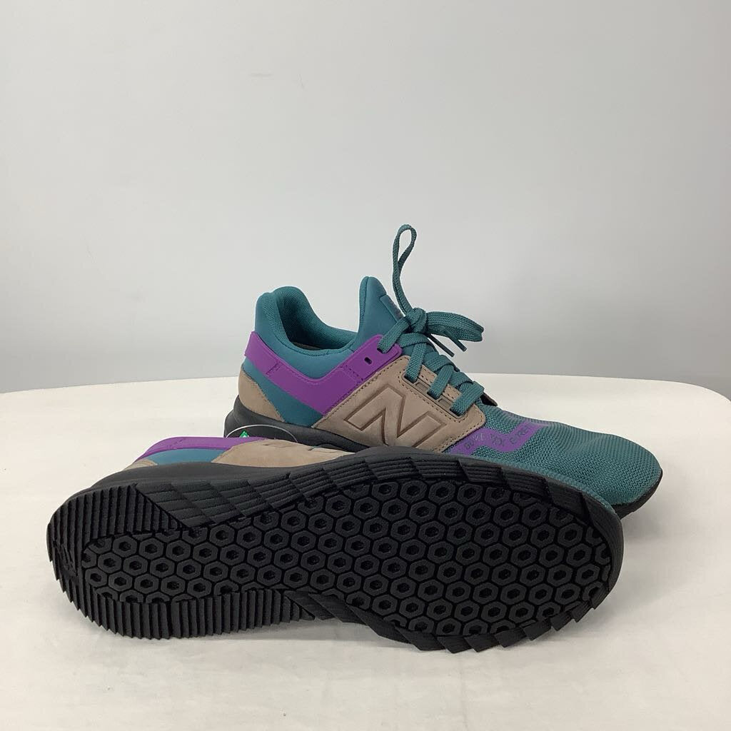 New Balance Shoes Men's 9.5 Teal/Purple/Tan