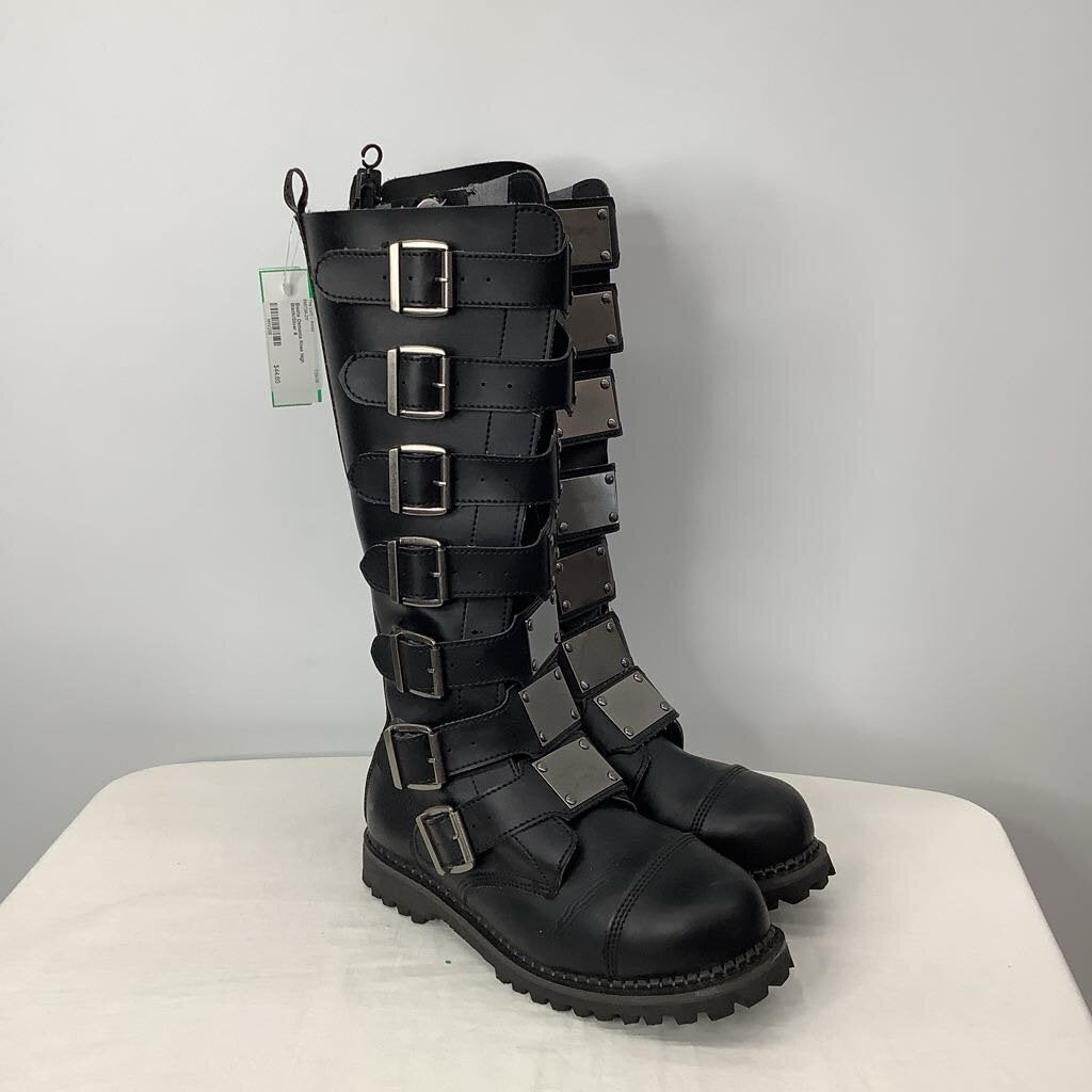 Boots 9 Black/Silver