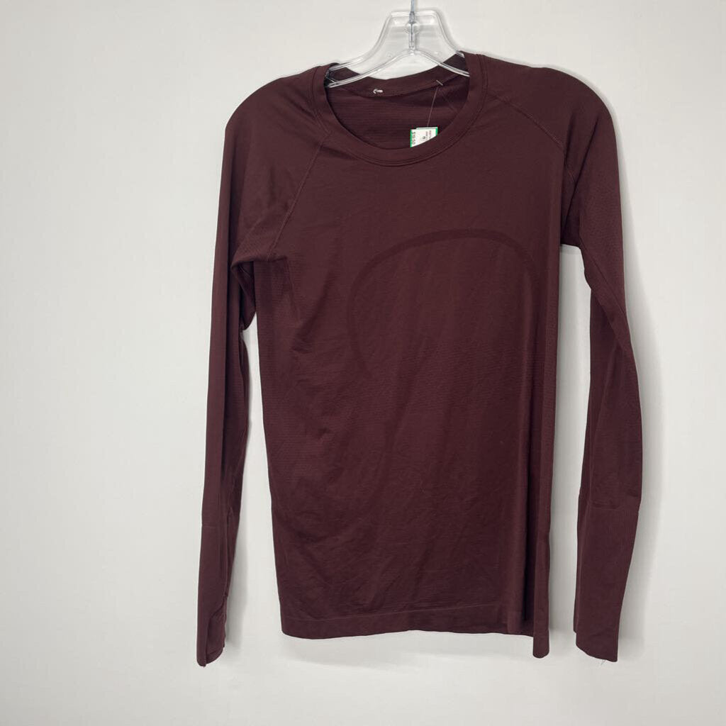 Lululemon Athletic Tops M/8 Burgundy