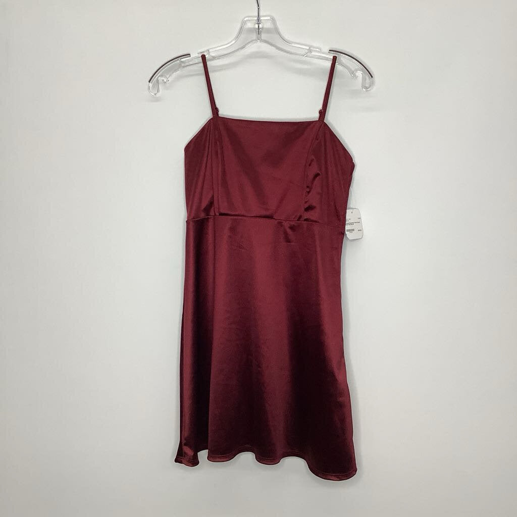 Altar'd State Homecoming Dress M Wine Red