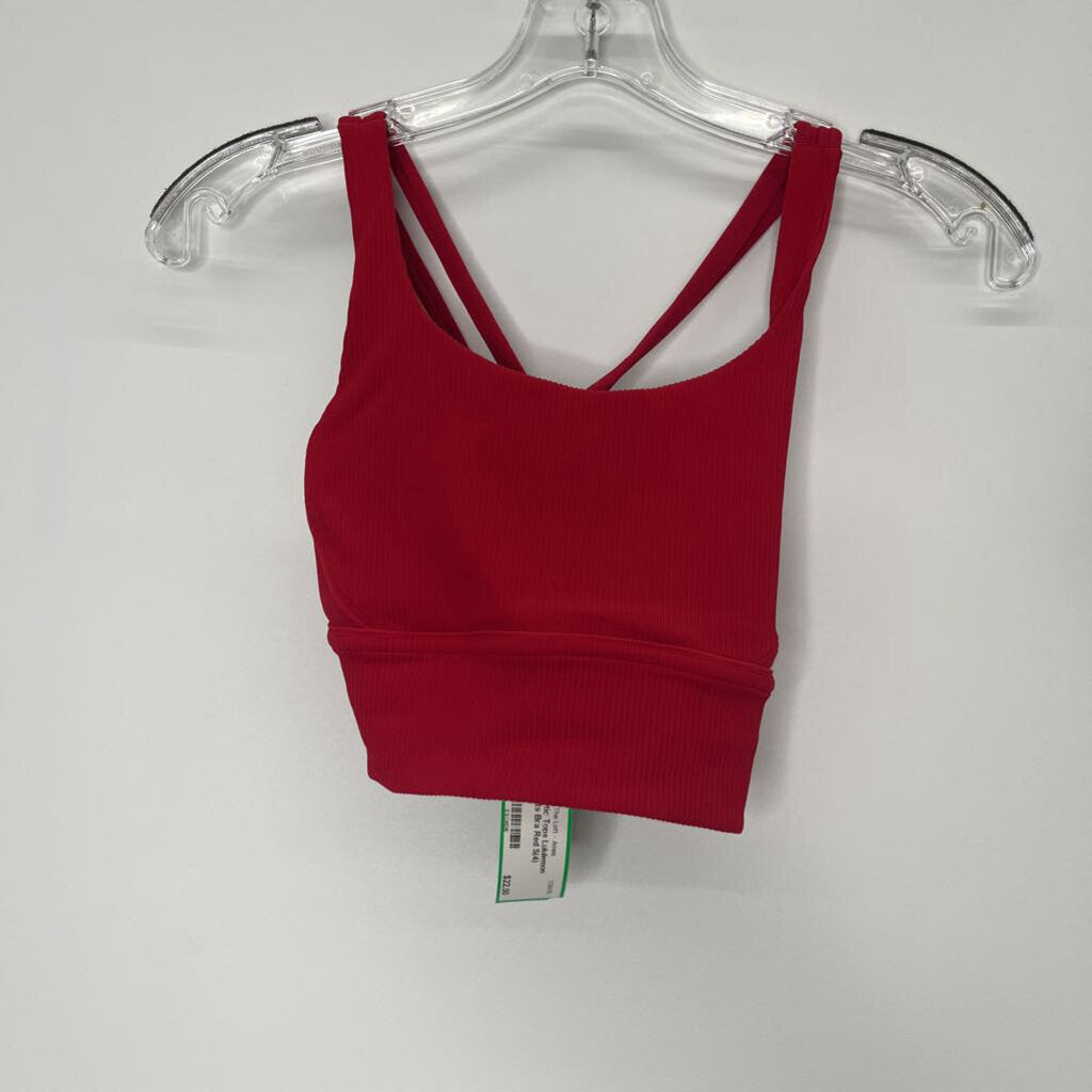 Lululemon Athletic Tops S(4) Red