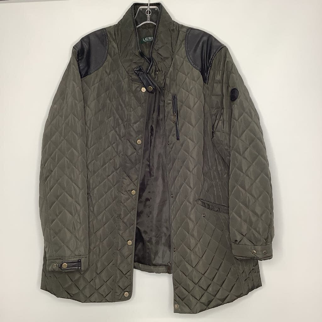 Ralph Lauren Outerwear 1X Plus Green/Black
