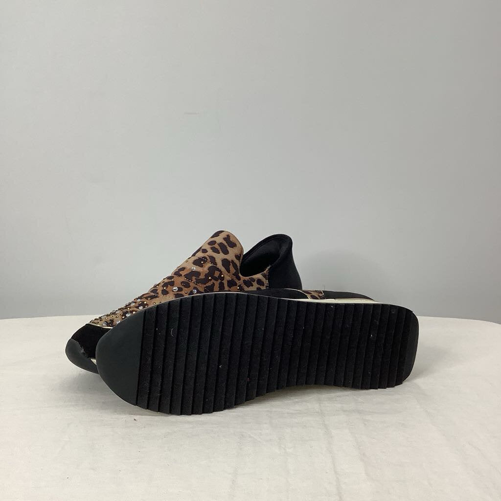 Kenneth Cole Shoes 9.5 Black/Leopard
