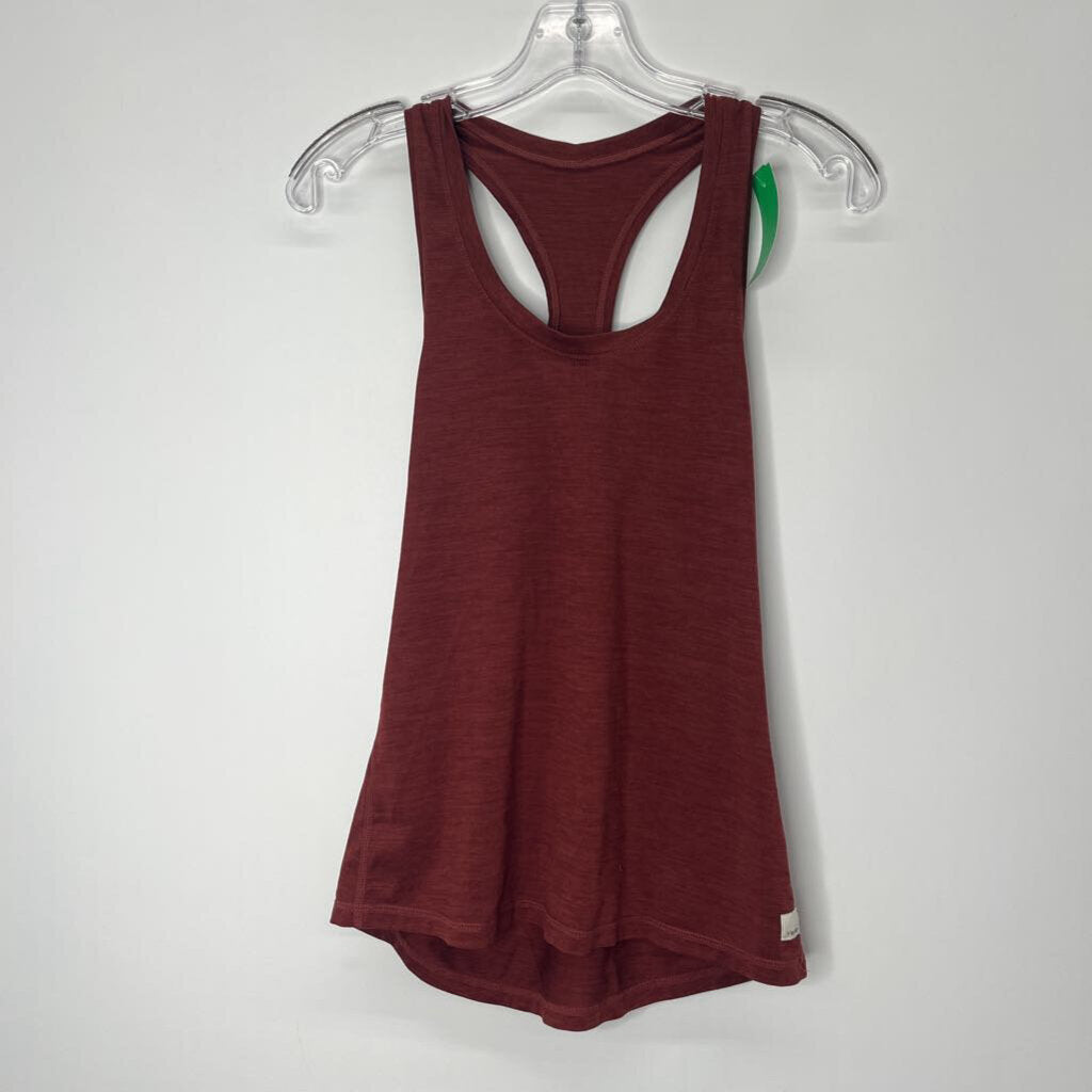 Vuori Athletic Tops S Rust Red
