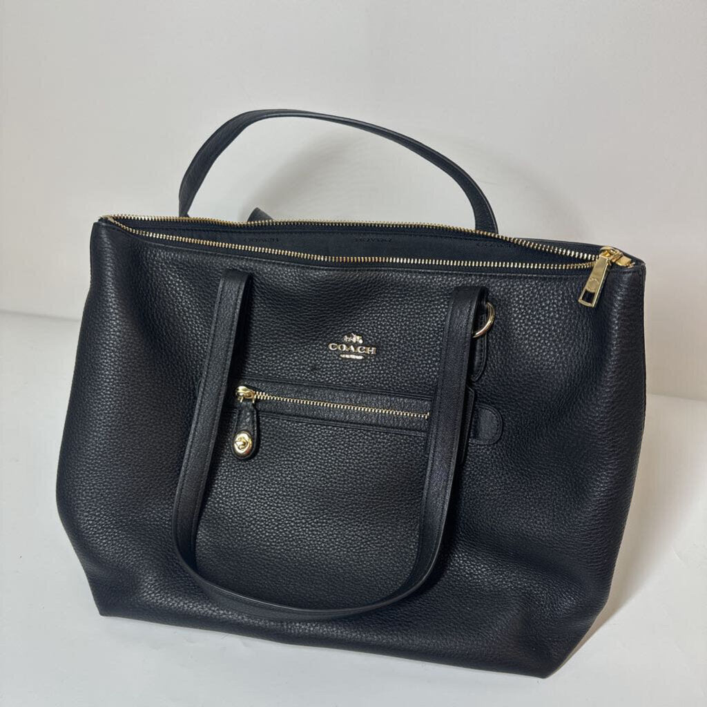 Coach Purses 13.75Lx10.25Hx5W Black