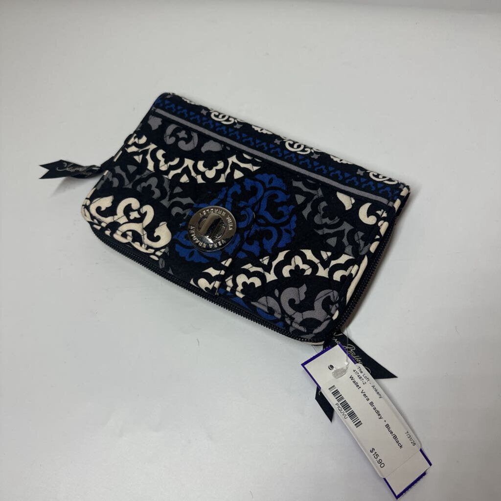 Vera Bradley Wallet Blue/Black