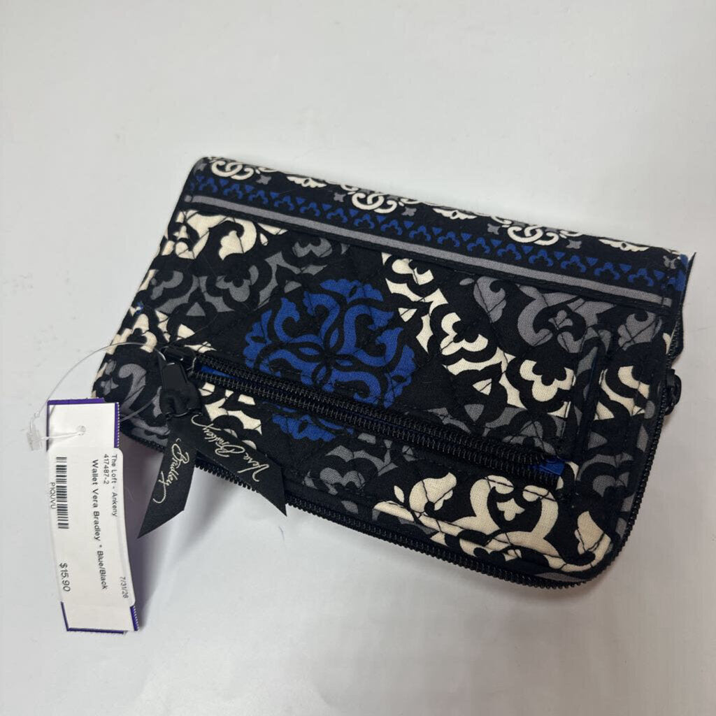 Vera Bradley Wallet Blue/Black