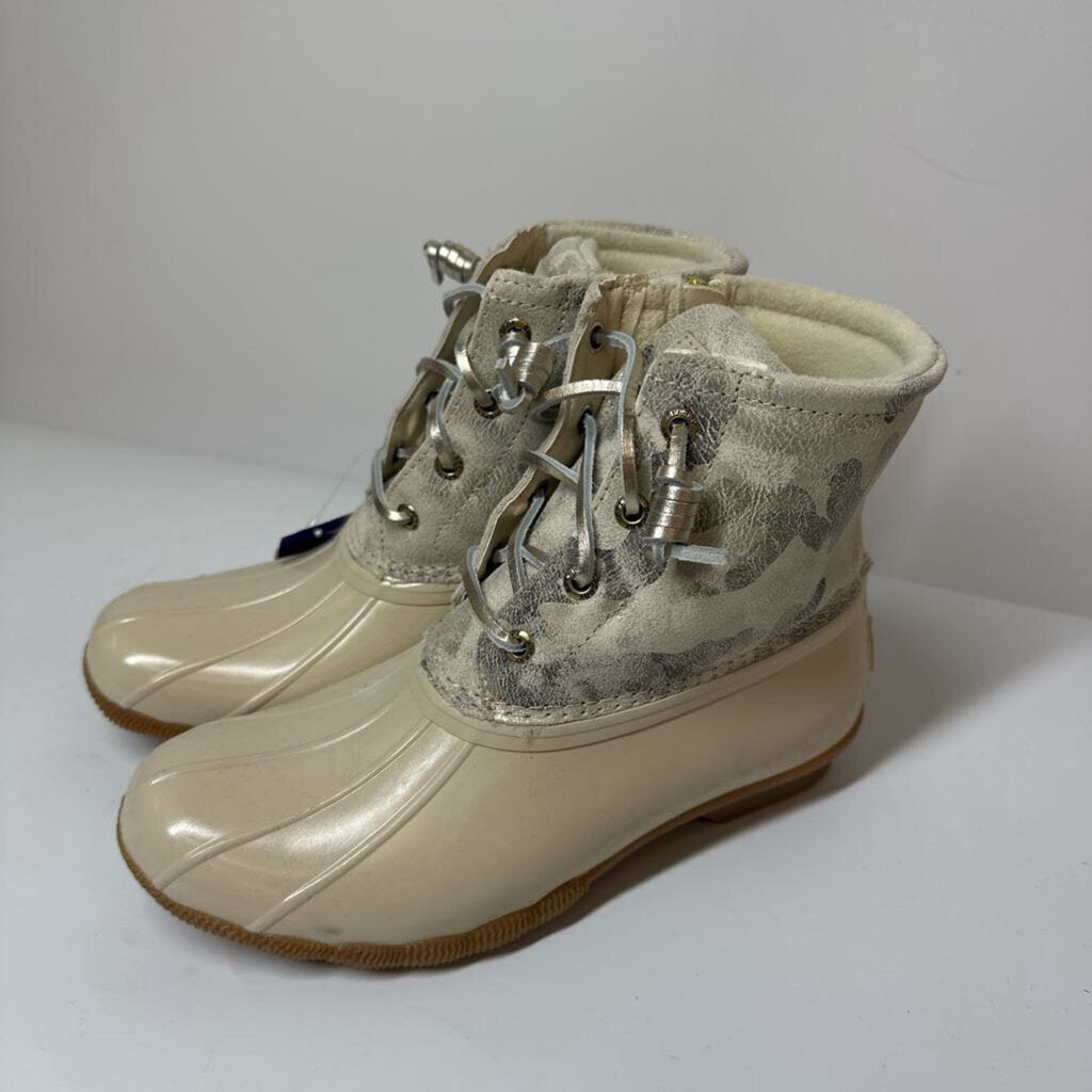 Sperry Boots 8 Gray/Cream