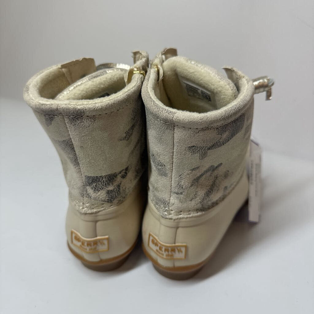 Sperry Boots 8 Gray/Cream