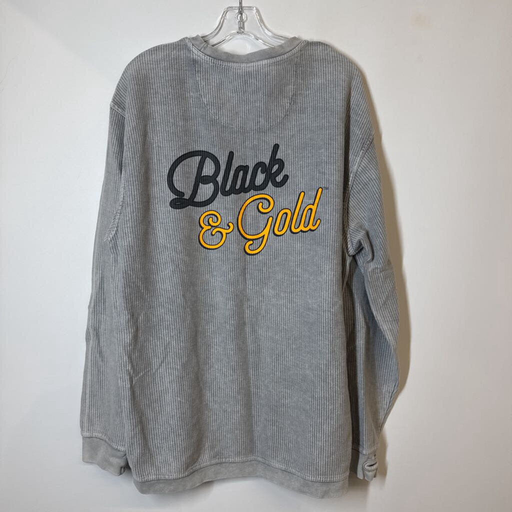 Pressbox Team Wear XL Grey/yellow