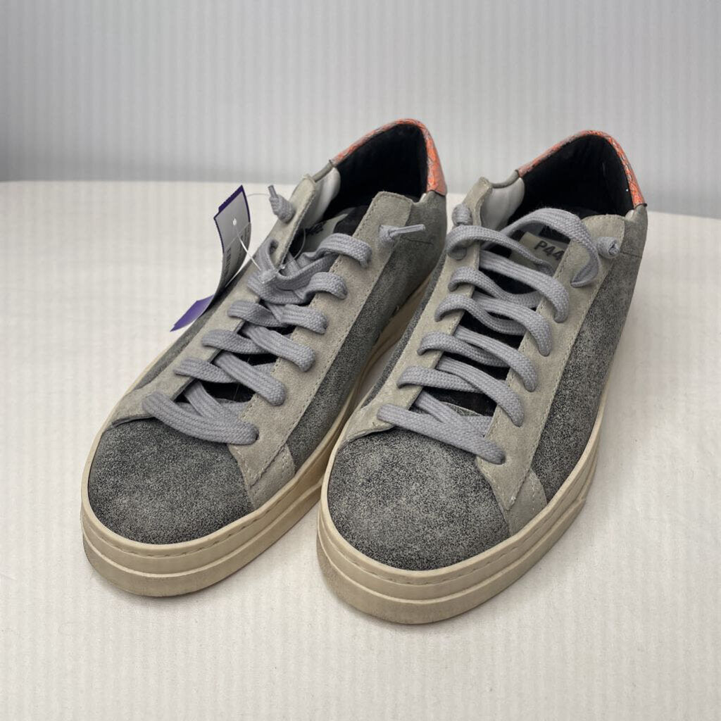 P448 Shoes 8/8.5 Gray/Orange