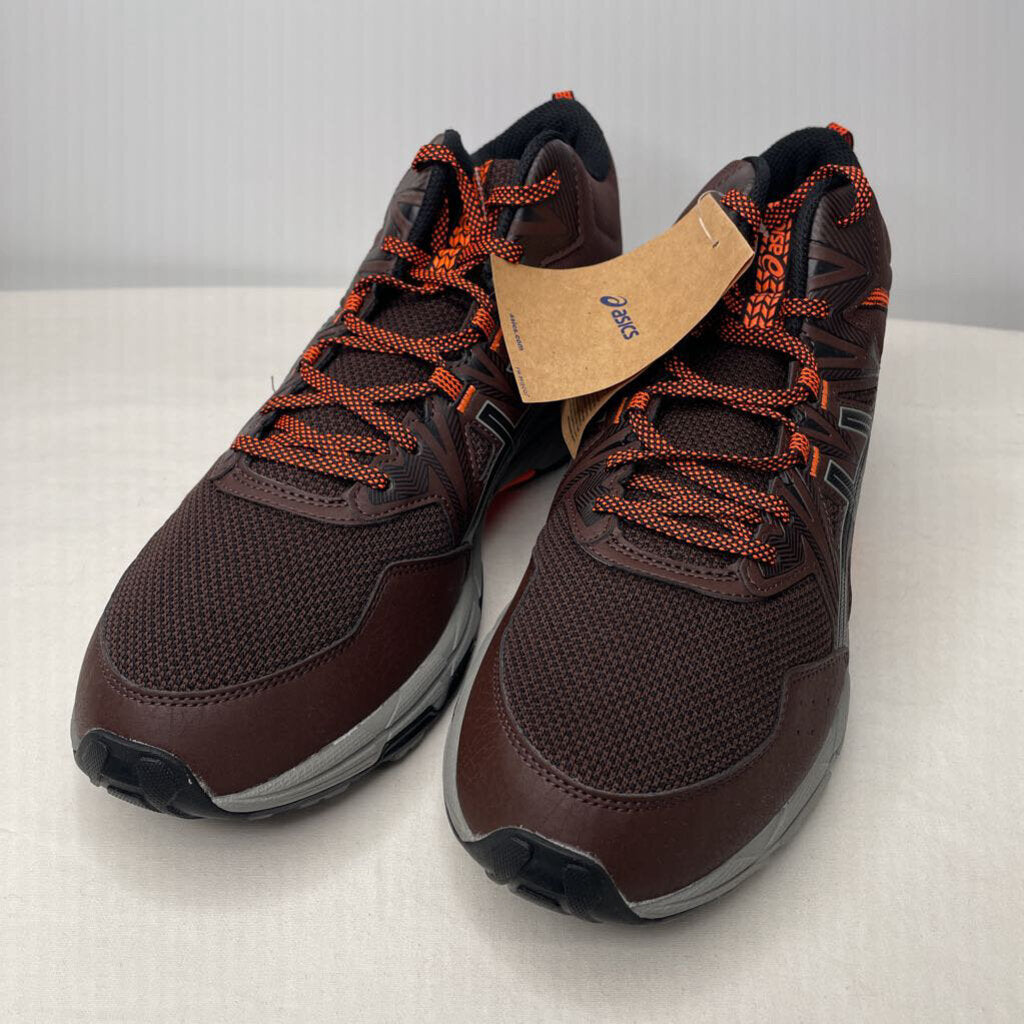 Asics Shoes Men's 12.5 Coffee/Orange/Gray