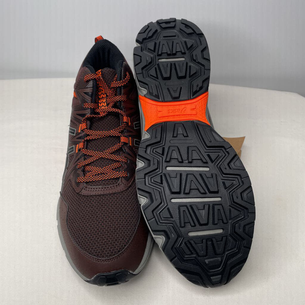 Asics Shoes Men's 12.5 Coffee/Orange/Gray