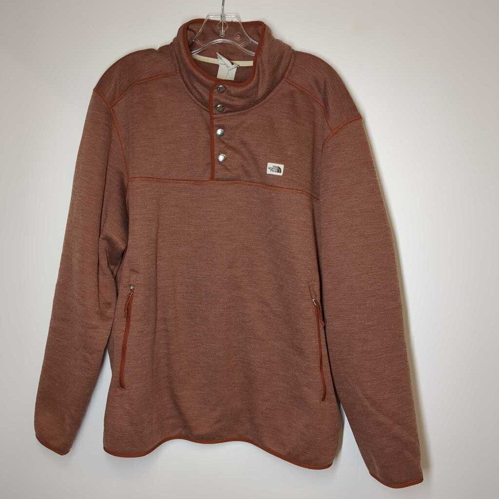 North Face Fleece XXL Rust