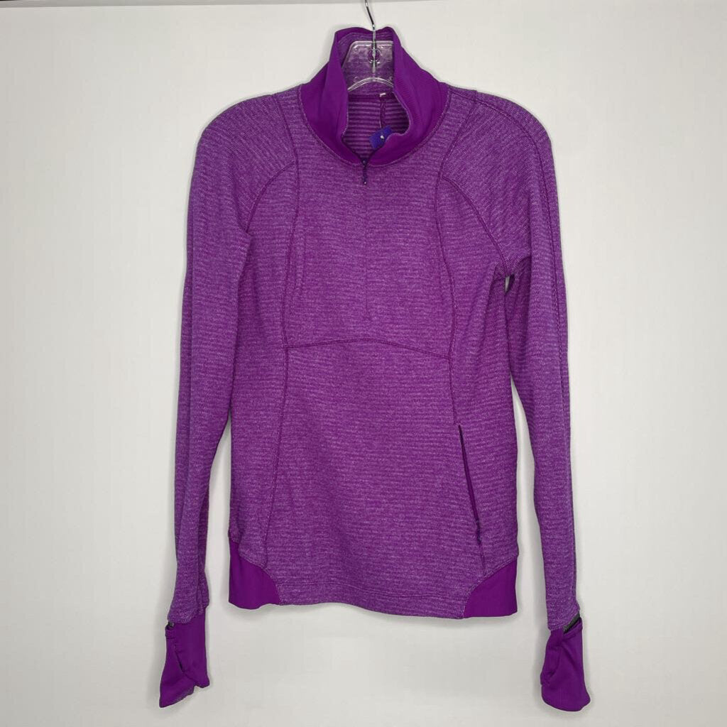 Lululemon Athletic Tops S/6 Purple/Gray/Yellow