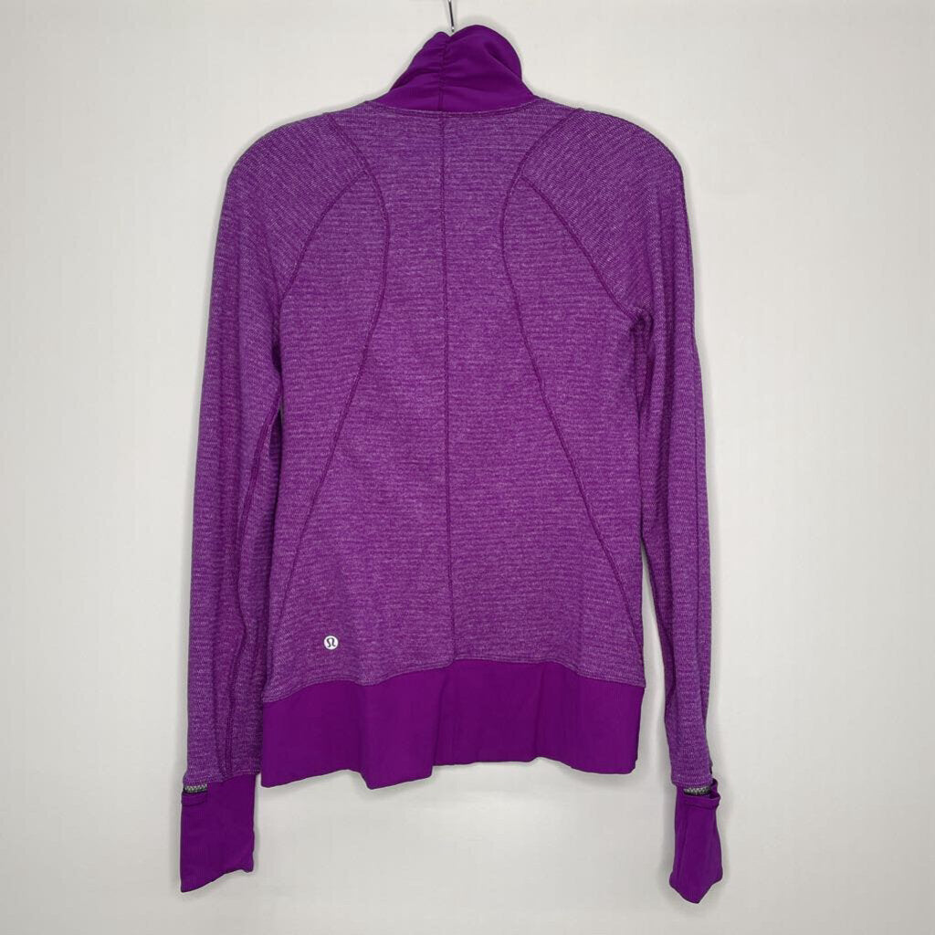 Lululemon Athletic Tops S/6 Purple/Gray/Yellow