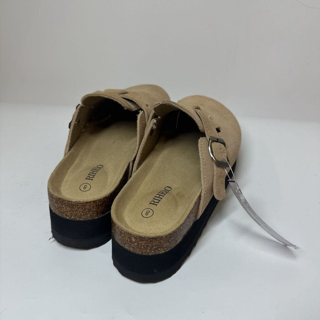 Sandals 8 Tan