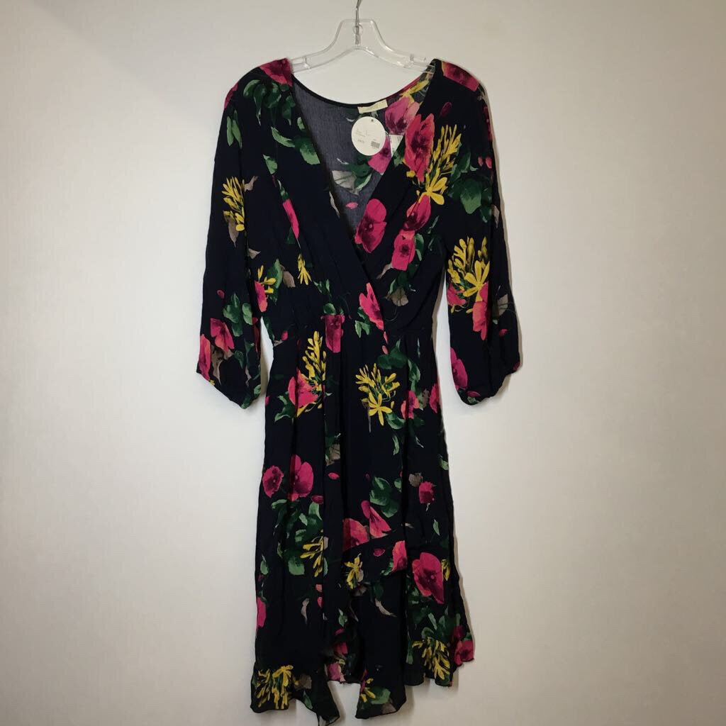 Oddy Dress L Navy/Multi