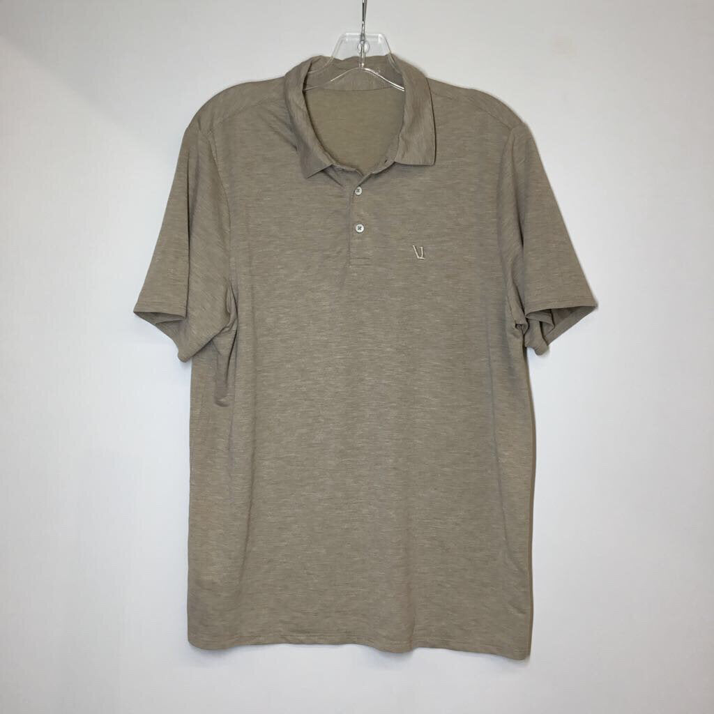Vuori Athletic Tops Men's M Tan