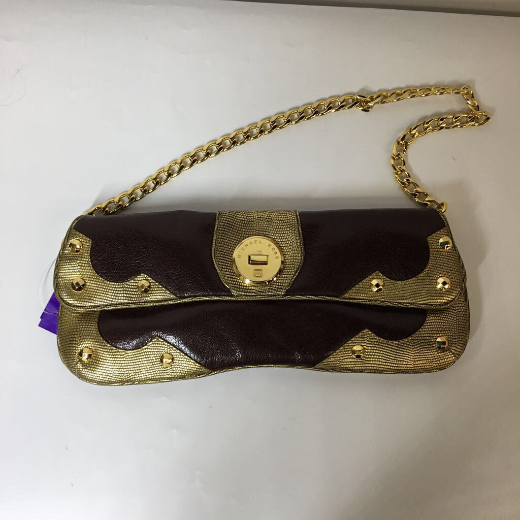 Michael Kors Purse Purses Brown/Gold