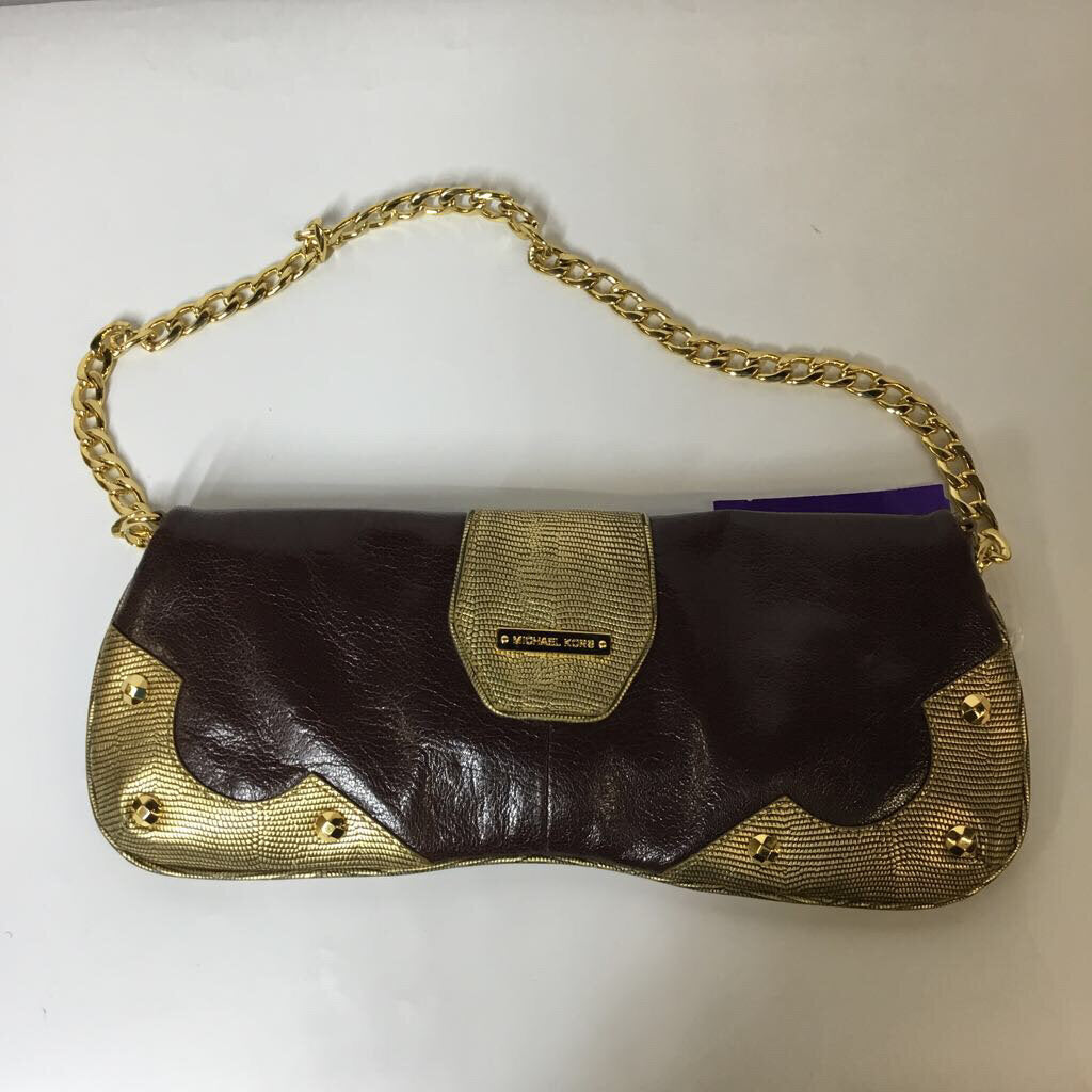 Michael Kors Purse Purses Brown/Gold