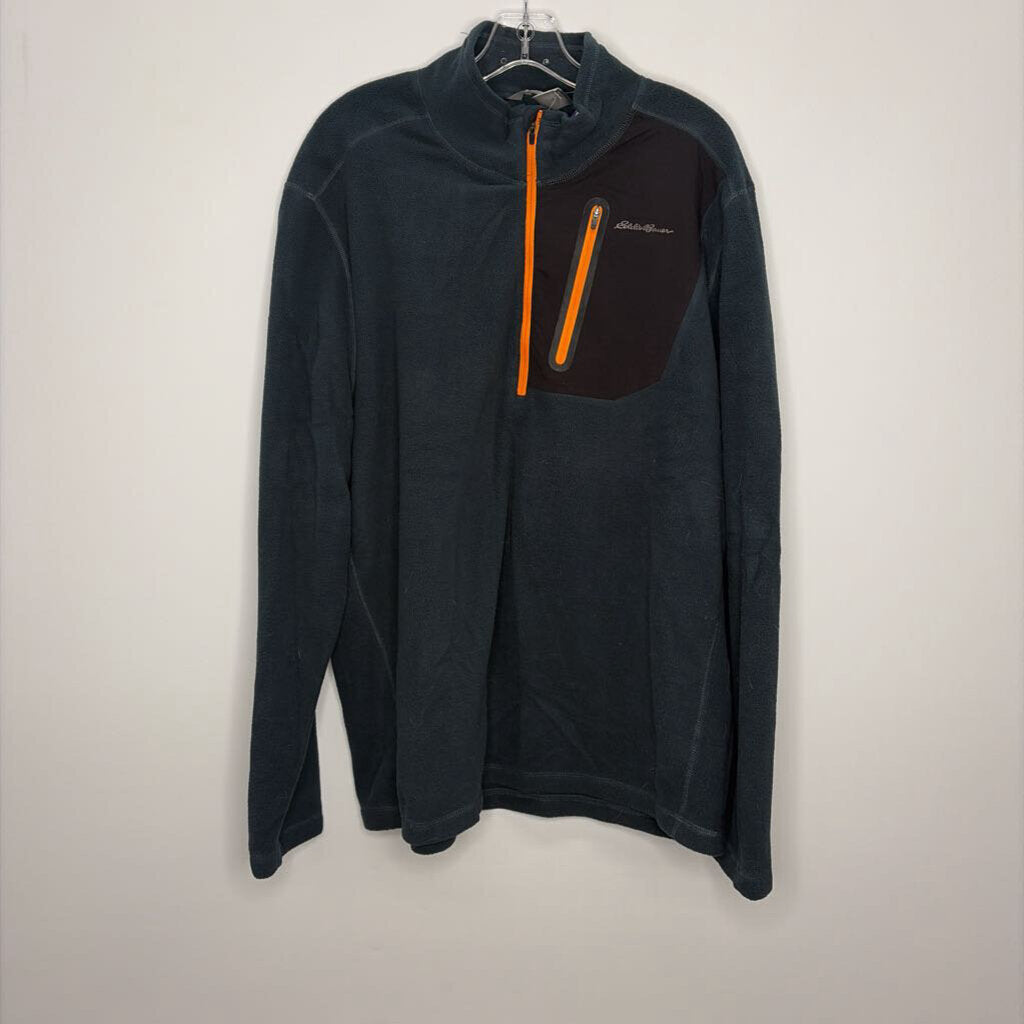 Eddie Bauer Fleece Men's XL Tall Blue