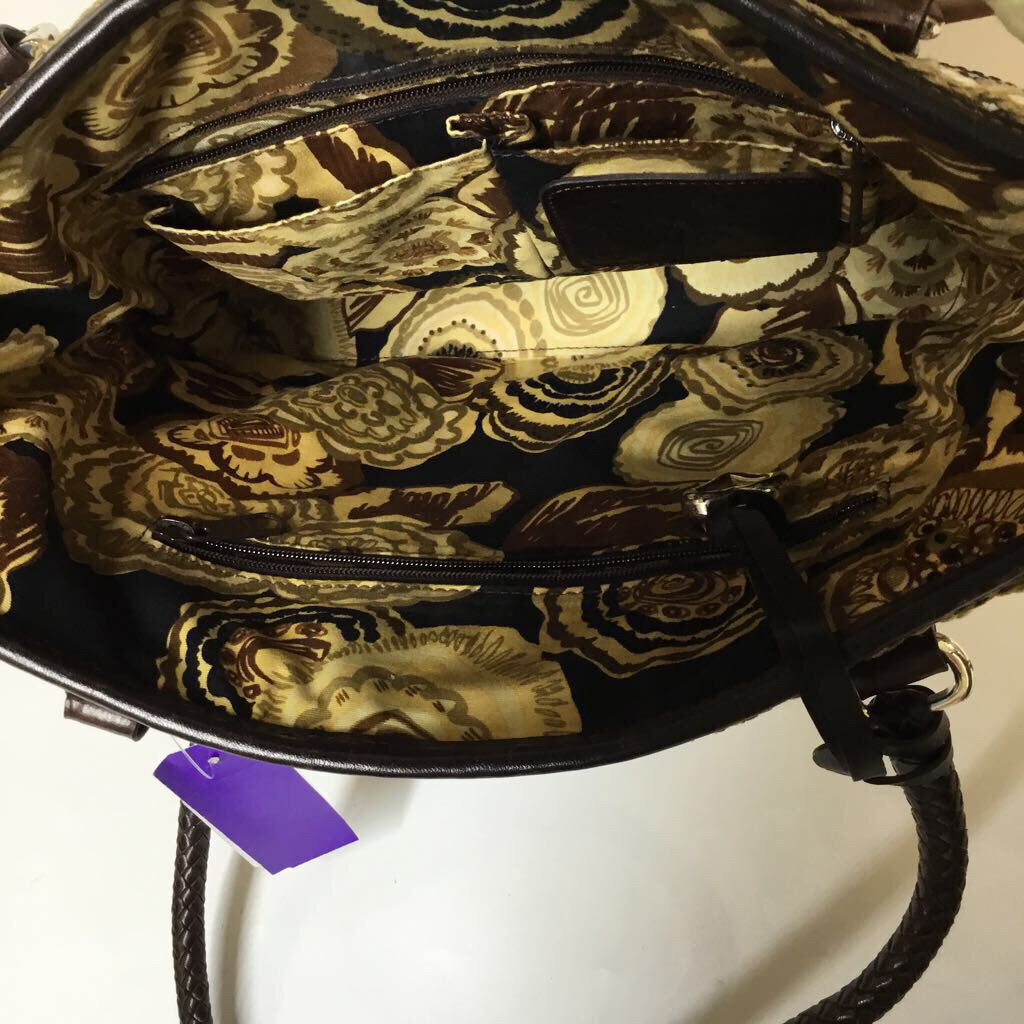Brighton Purses Woven/Brown