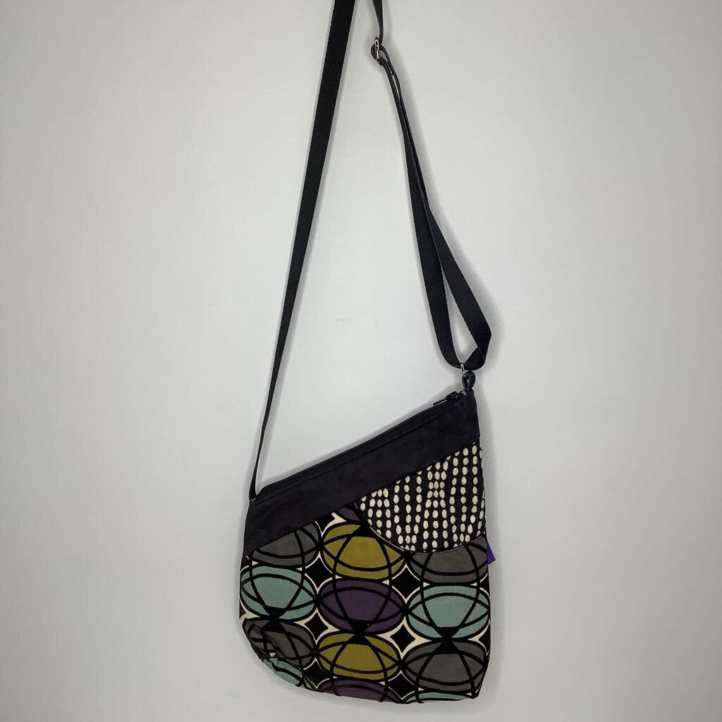Goldspark Purses Small Crossbody Black/Multi
