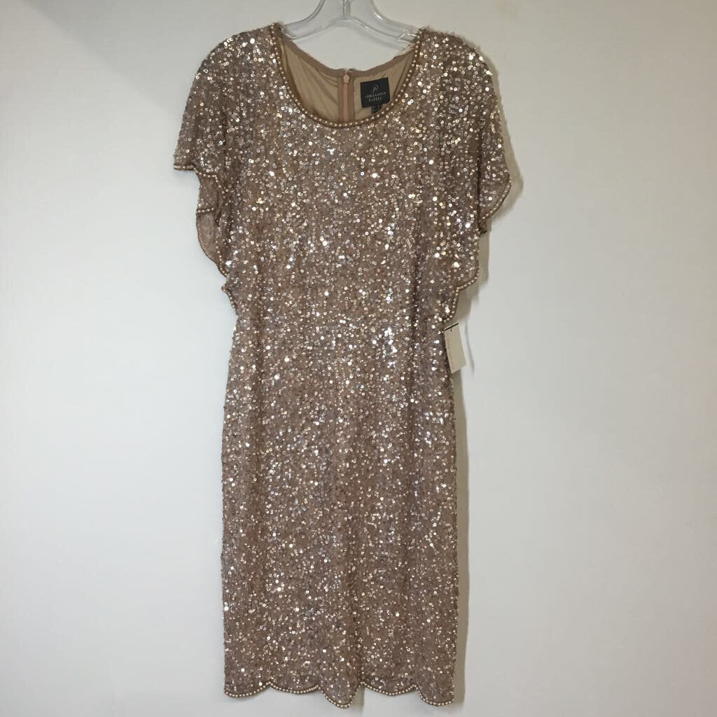 Adrianna Papell Formal Wear 12/L Blush