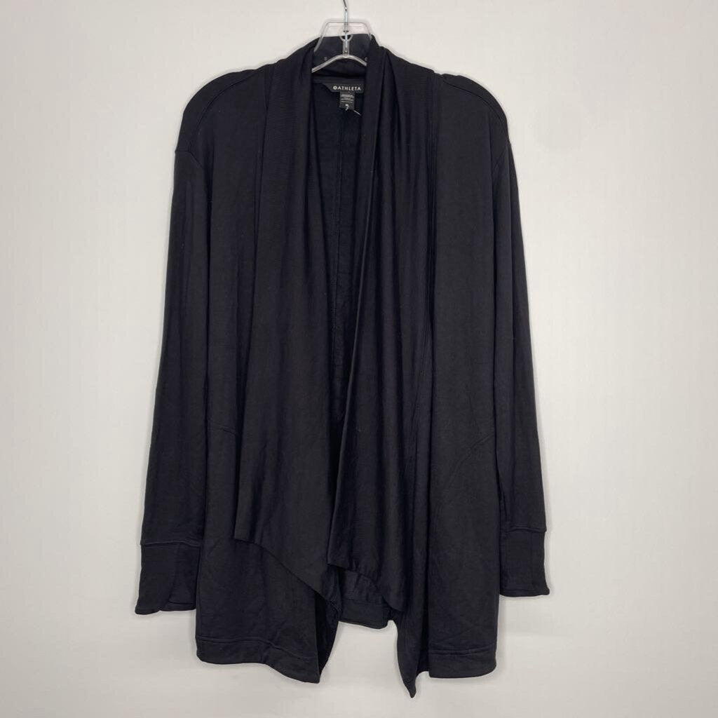 Athleta Cardigan M Black