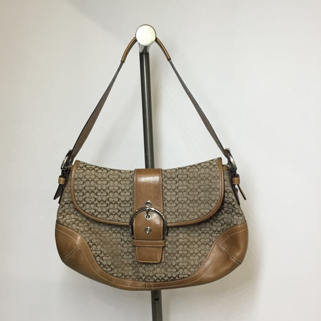 Coach Purses Brown/Canvas Signature