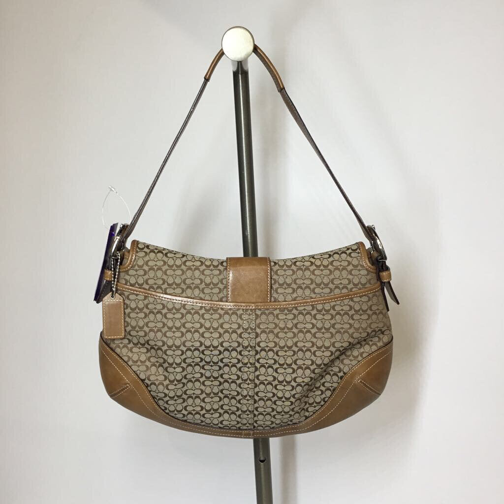 Coach Purses Brown/Canvas Signature