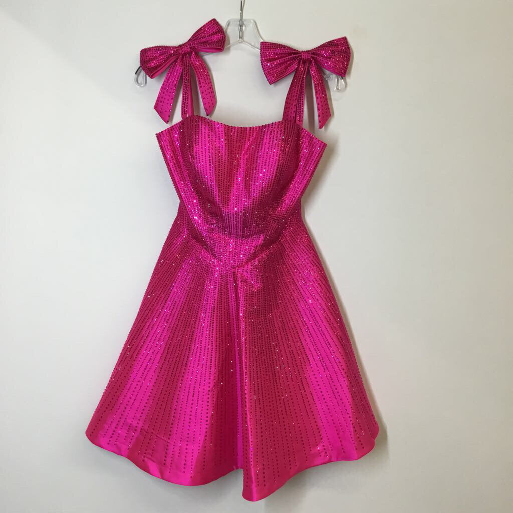 Sherri Hill Homecoming Dress 8/M Pink
