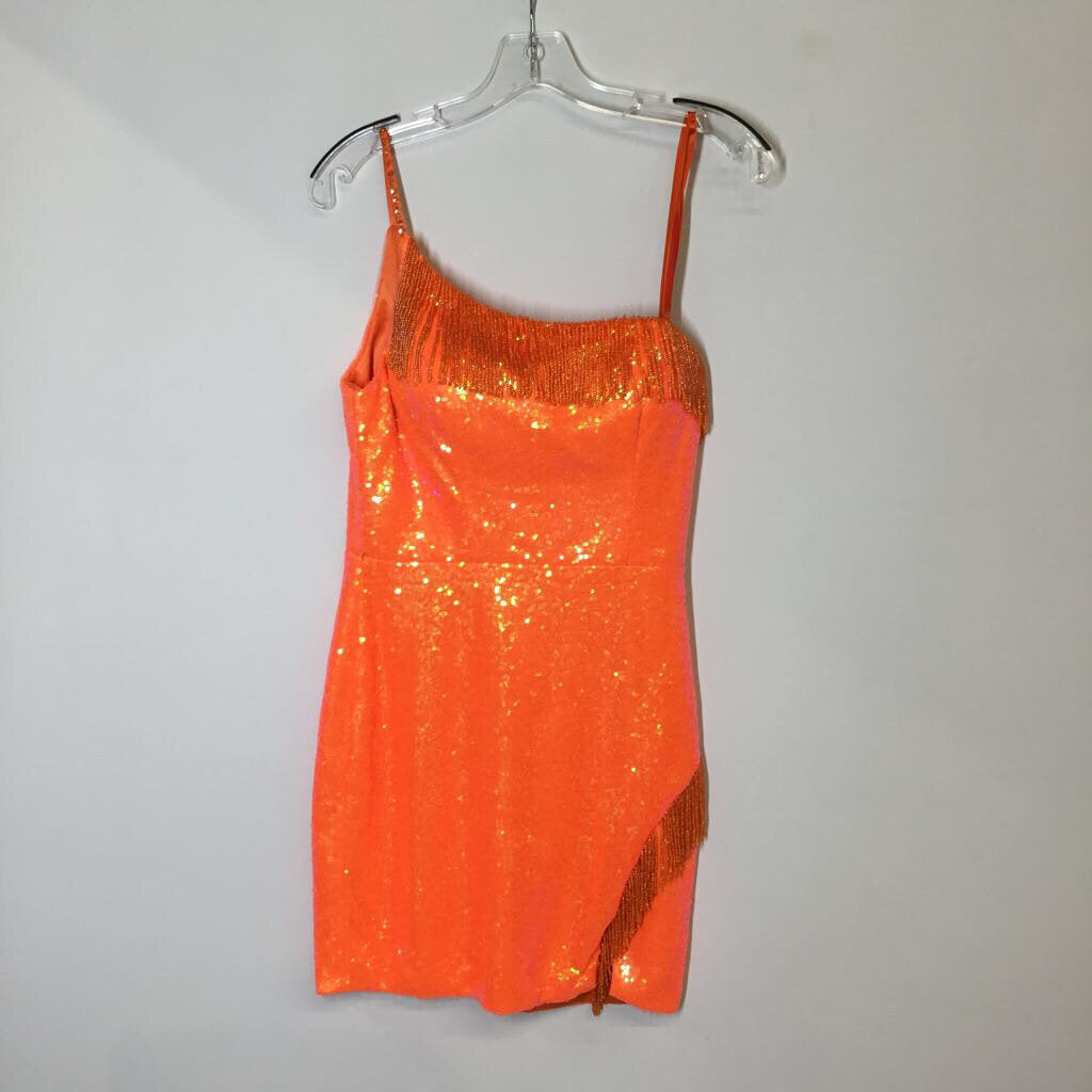Homecoming Dress 6/S Orange