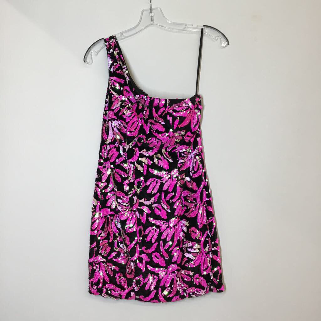 Boutique Homecoming Dress 4/S Pink/Black