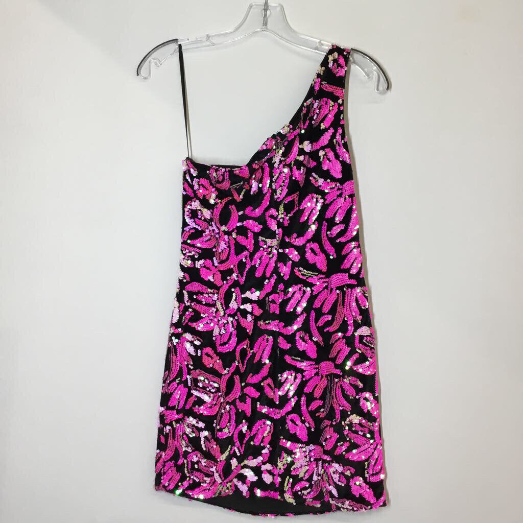 Boutique Homecoming Dress 4/S Pink/Black